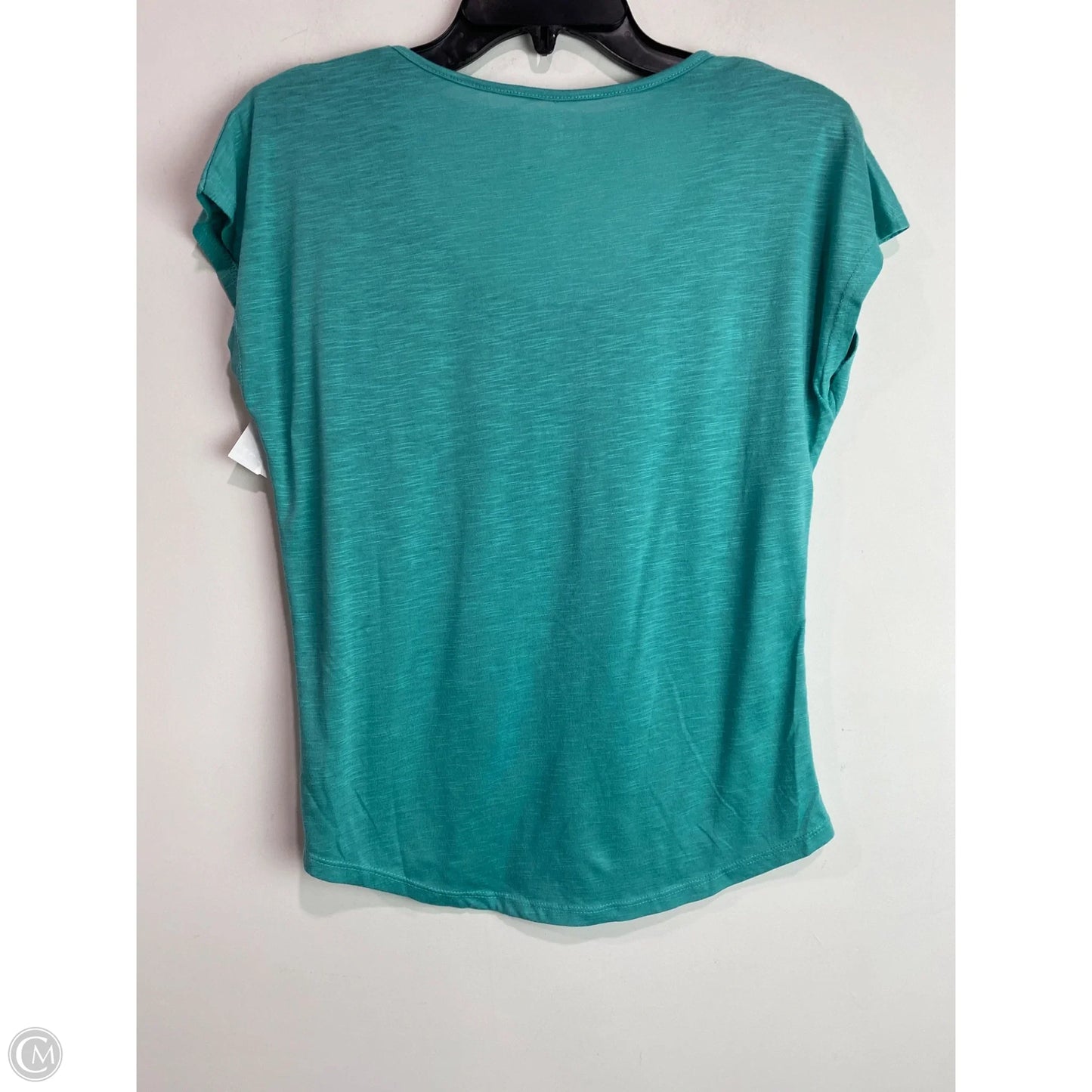Athletic Top Short Sleeve By Clothes Mentor In Green, Size: S