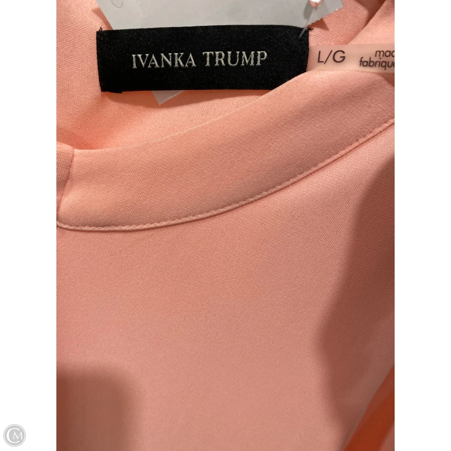 Dress Casual Midi By Ivanka Trump In Peach, Size: L