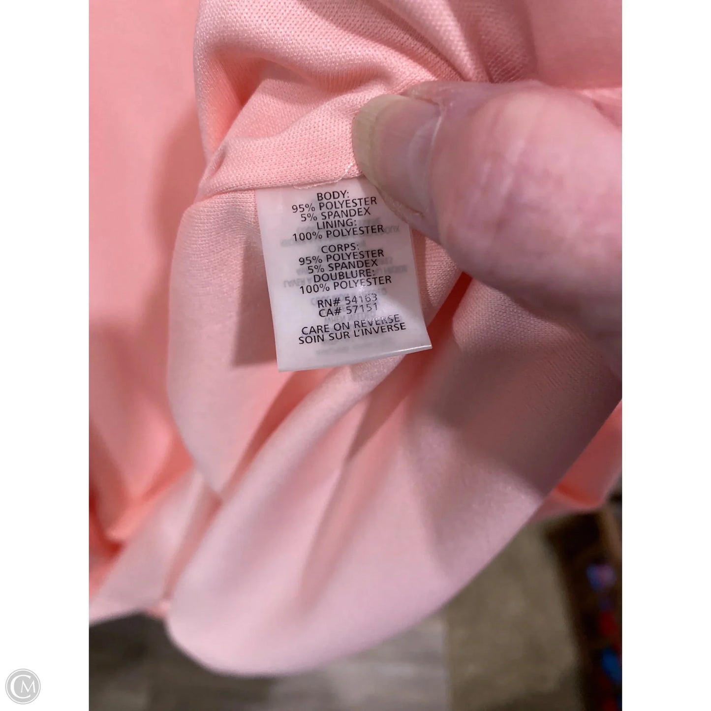 Dress Casual Midi By Ivanka Trump In Peach, Size: L