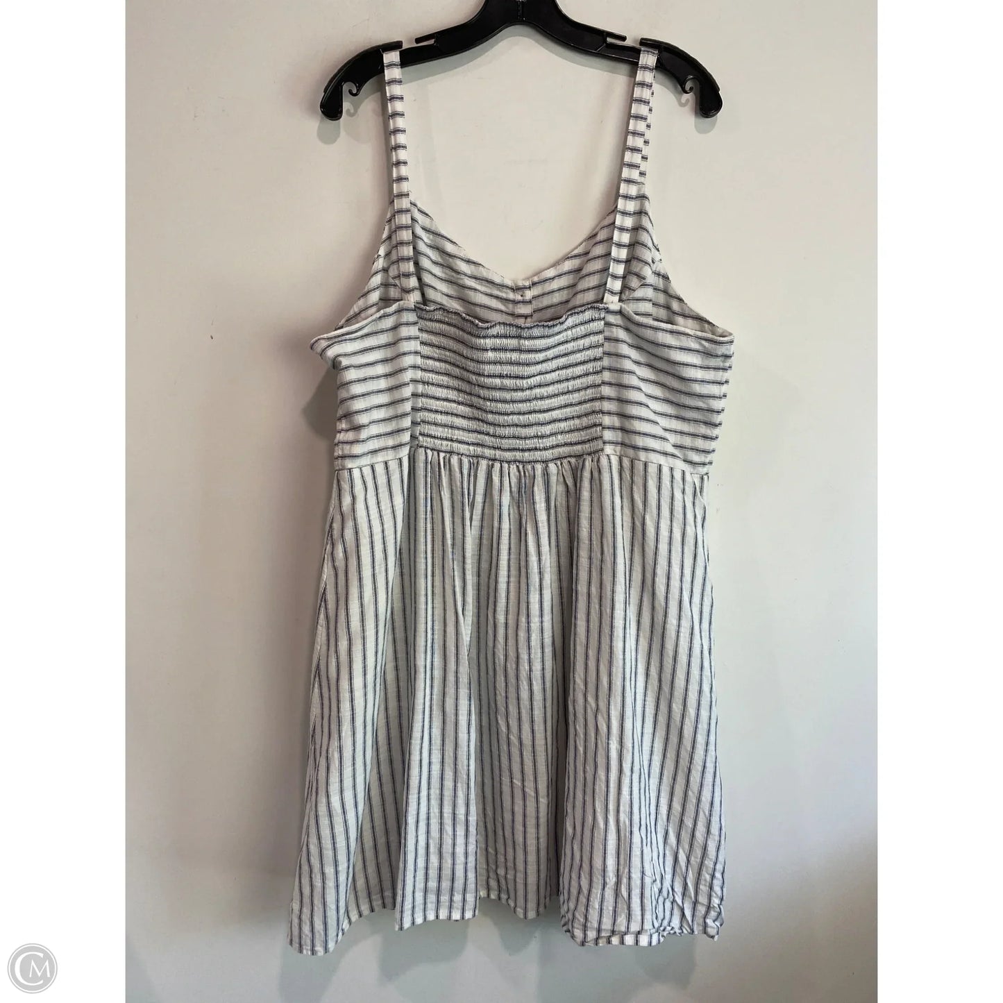 Dress Casual Midi By Old Navy In Navy, Size: Xxl