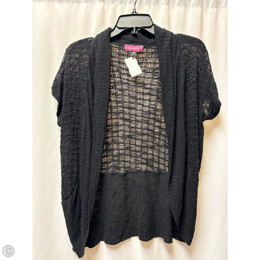 Cardigan By Say What In Black, Size: L