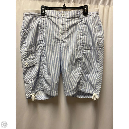 Shorts By St Johns Bay In Blue, Size: 1x