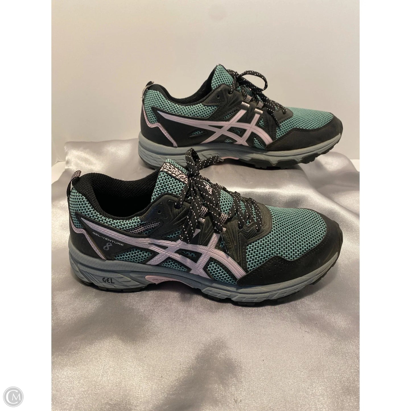 Shoes Athletic By Asics In Green, Size: 9