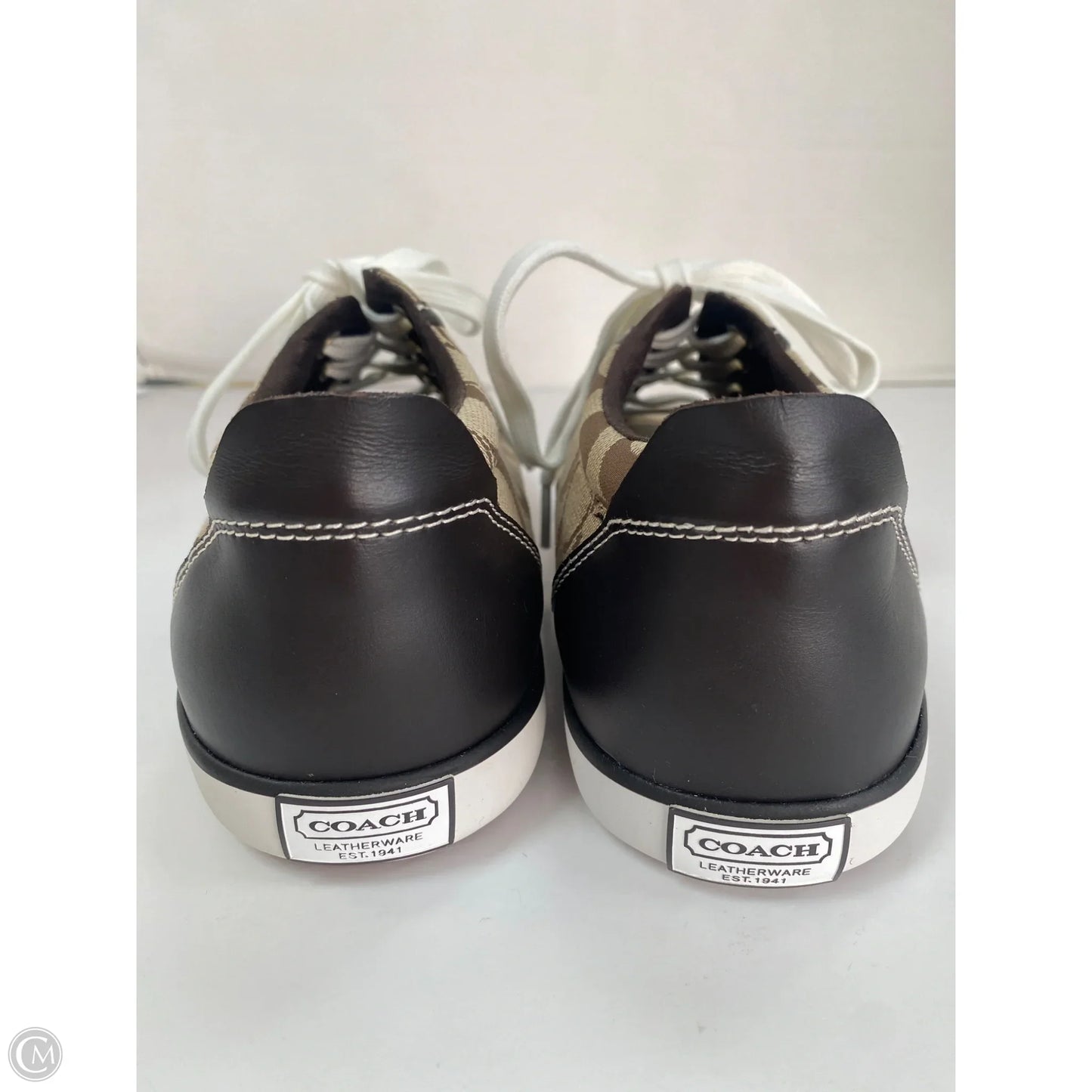 Shoes Designer By Coach In Brown, Size: 9
