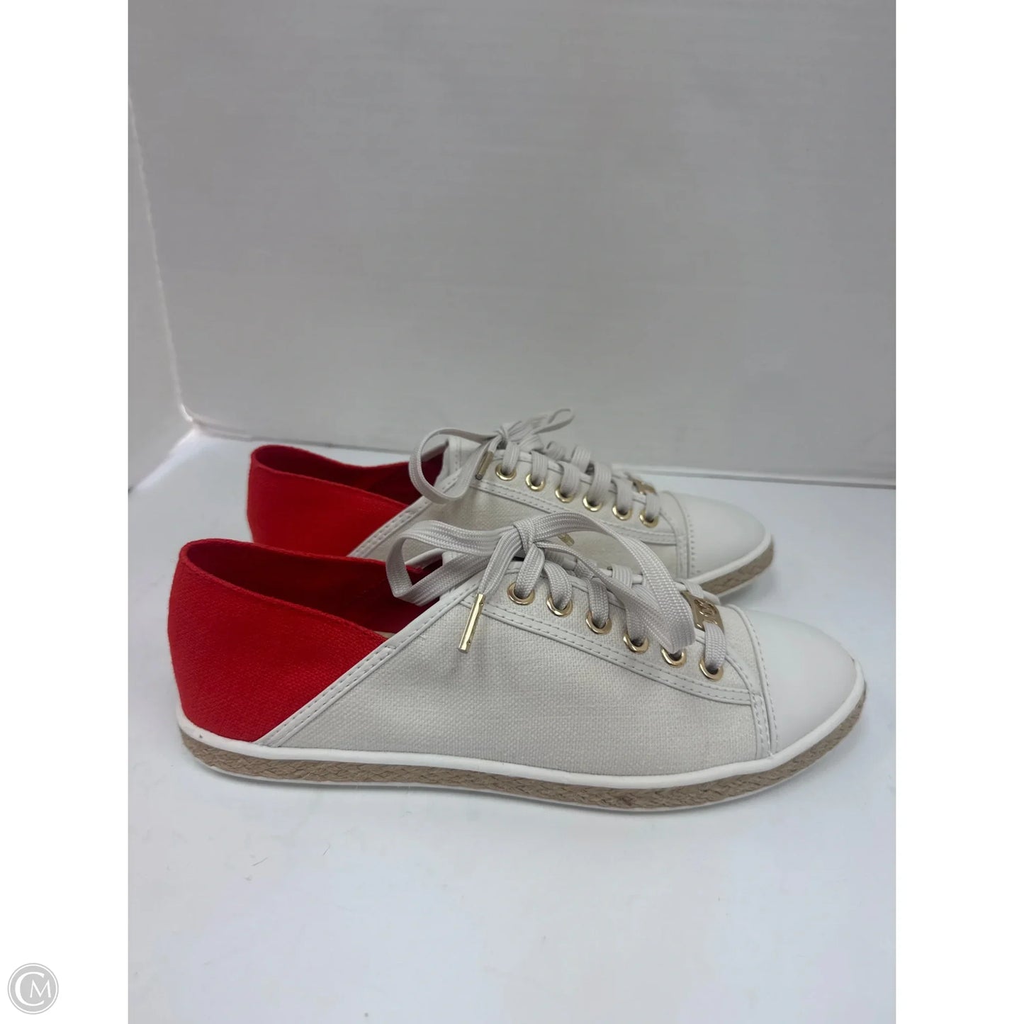 Shoes Designer By Michael Kors In White, Size: 8.5