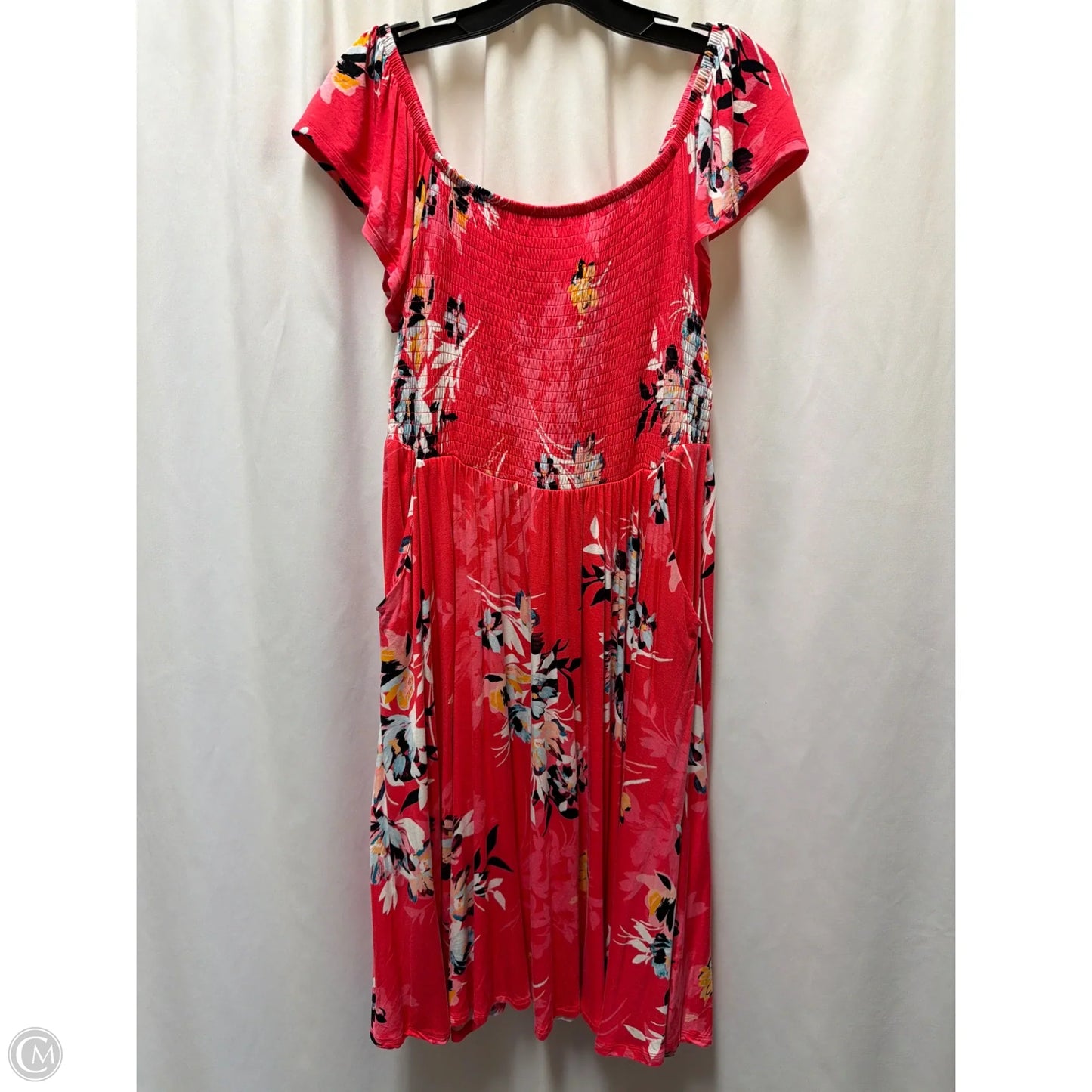 Dress Casual Midi By Torrid In Pink, Size: 1x