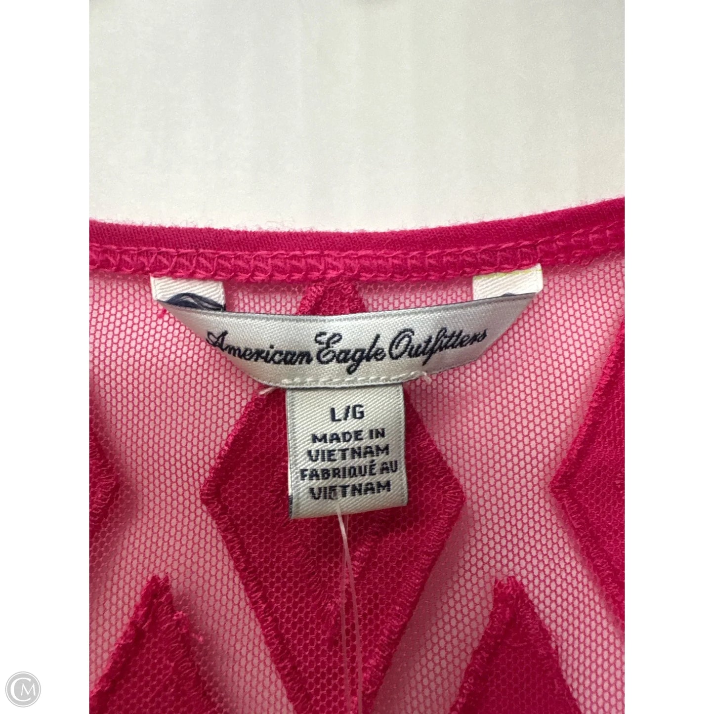 Tank Top By American Eagle In Pink, Size: L