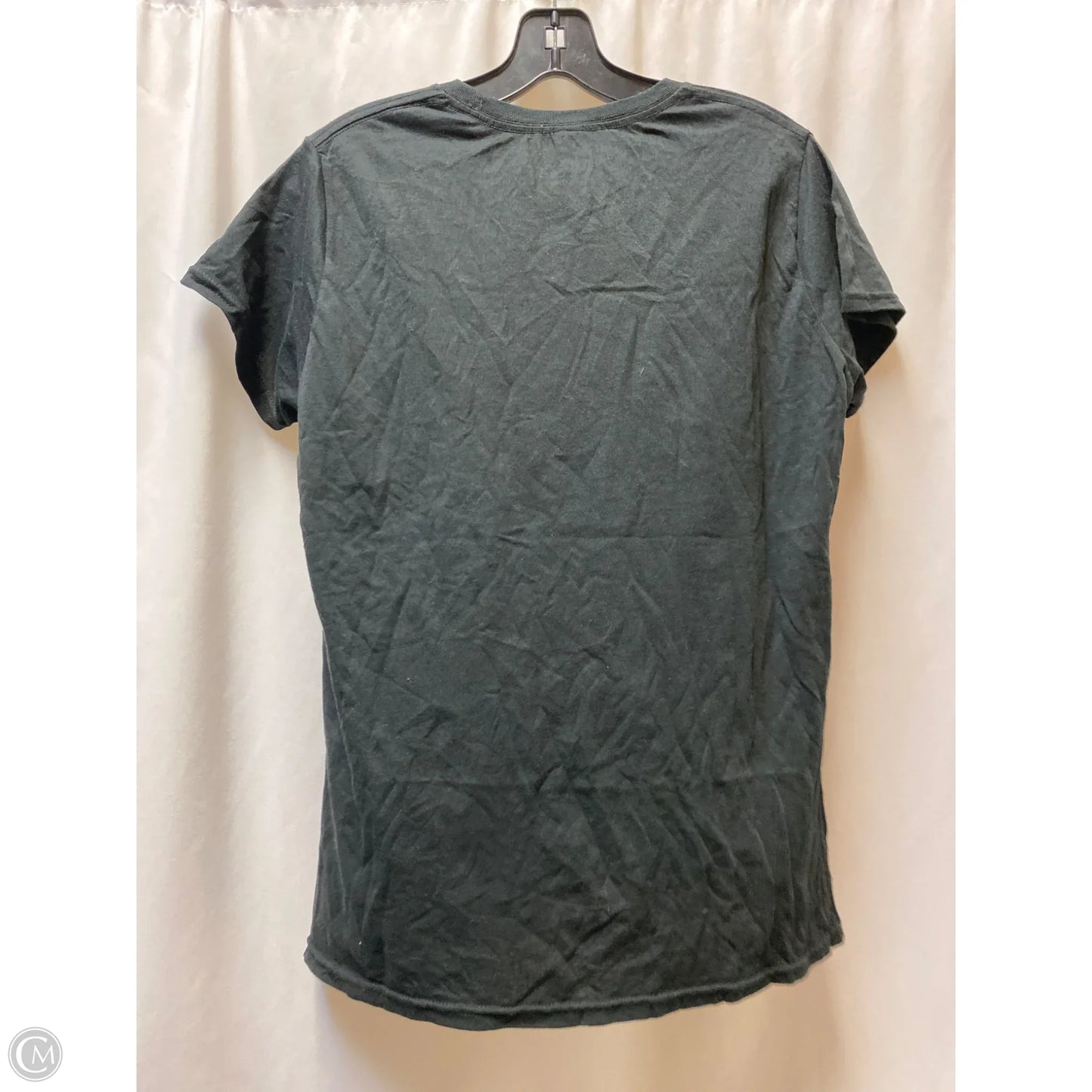 Top Short Sleeve By Disney Store In Black, Size: L
