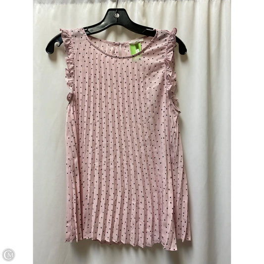 Top Sleeveless By Maurices In Pink, Size: M