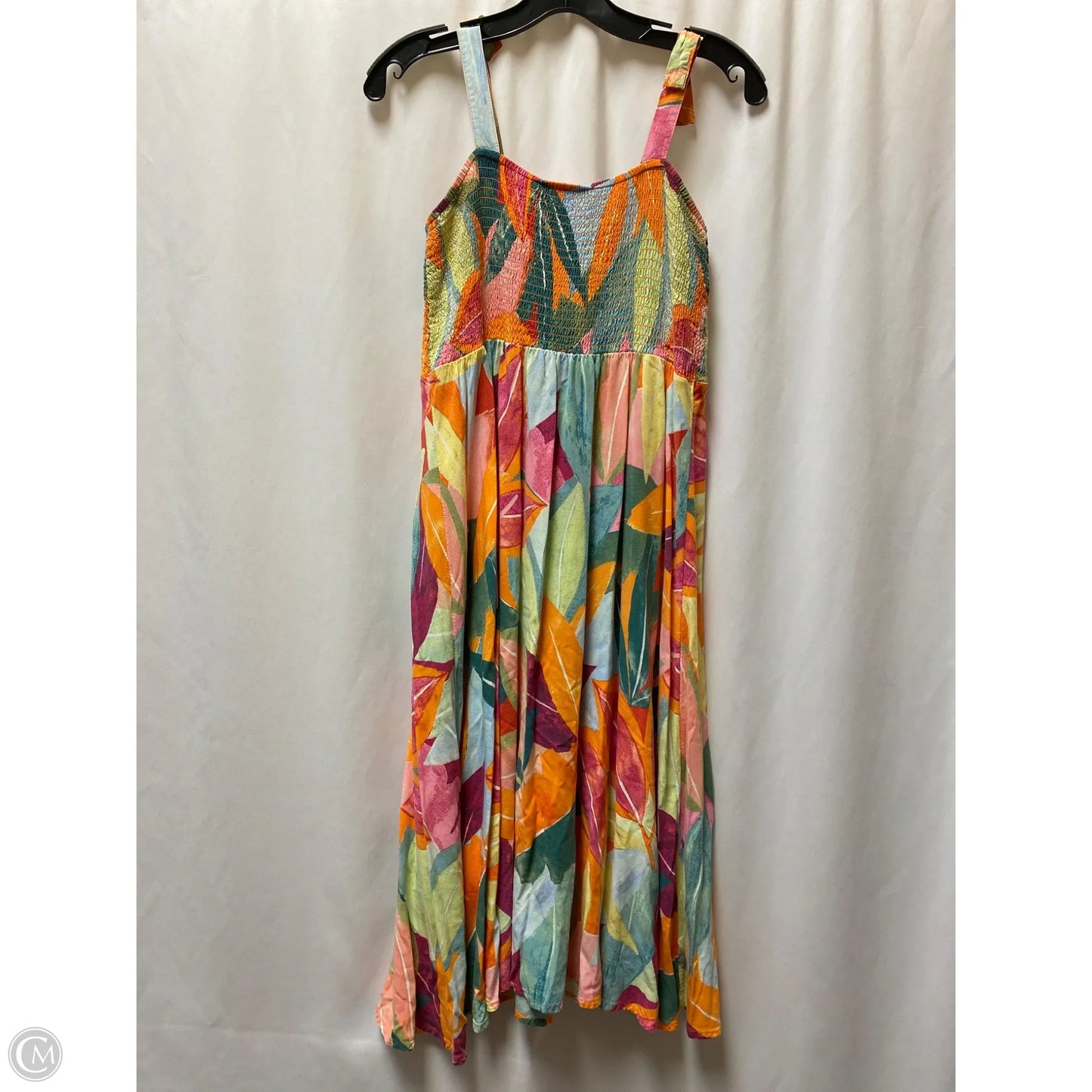 Dress Casual Midi By Clothes Mentor In Multi-colored, Size: Xxl