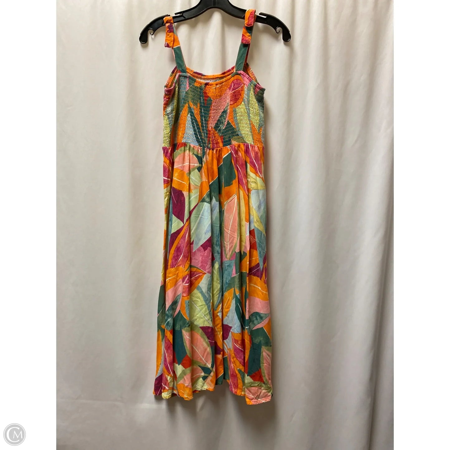 Dress Casual Midi By Clothes Mentor In Multi-colored, Size: Xxl