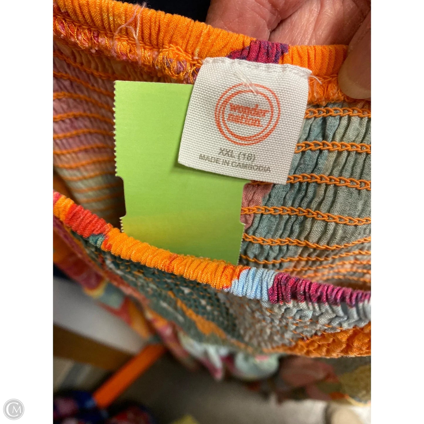 Dress Casual Midi By Clothes Mentor In Multi-colored, Size: Xxl