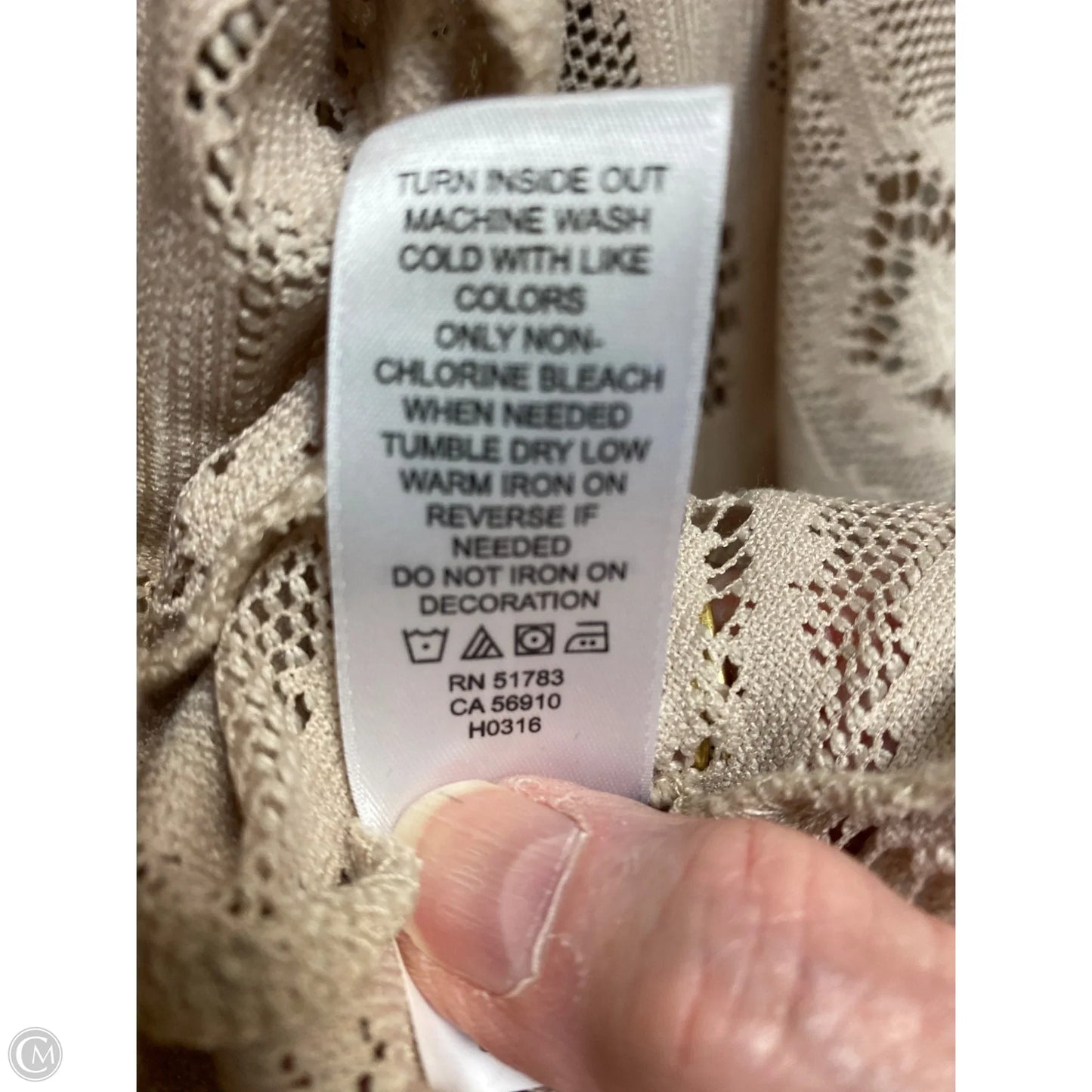 Cardigan By Maurices In Tan, Size: 2x