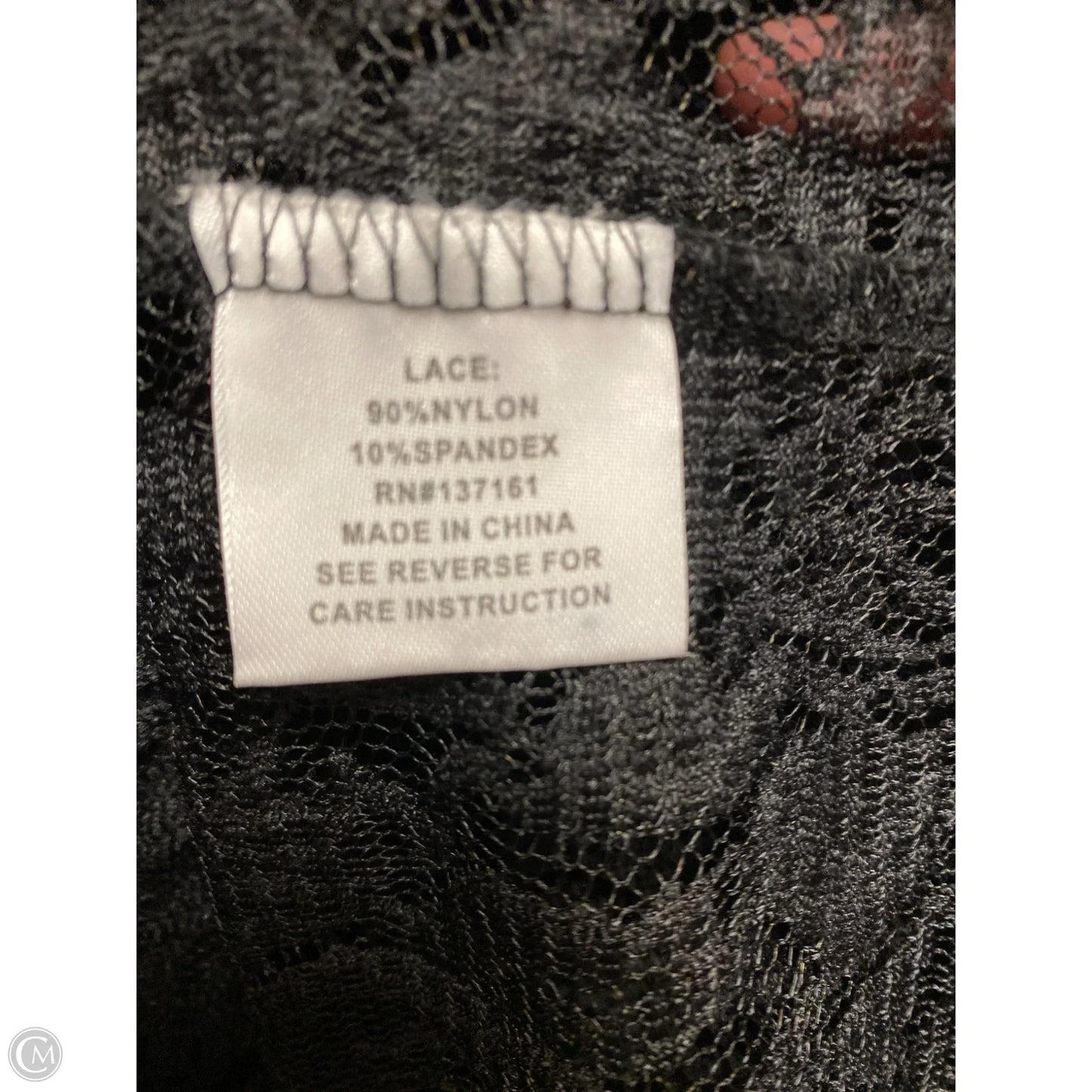 Cardigan By Clothes Mentor In Black, Size: 1x