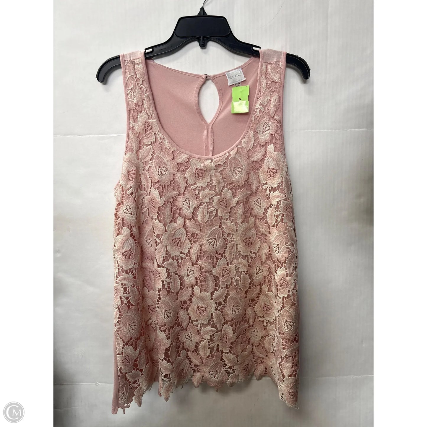 Tank Top By Cupio In Pink, Size: Xl