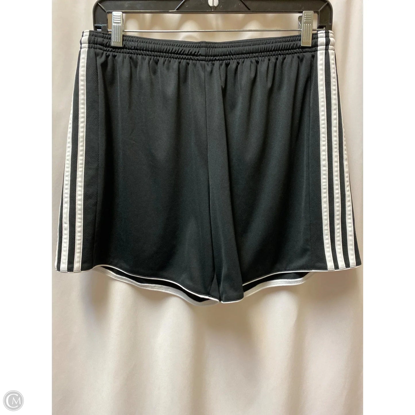 Athletic Shorts By Adidas In Black, Size: L