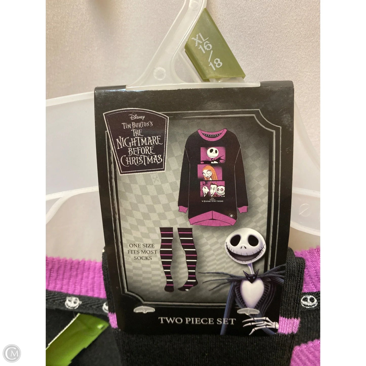 Pajamas 2pc By Disney Store In Black, Size: Xl