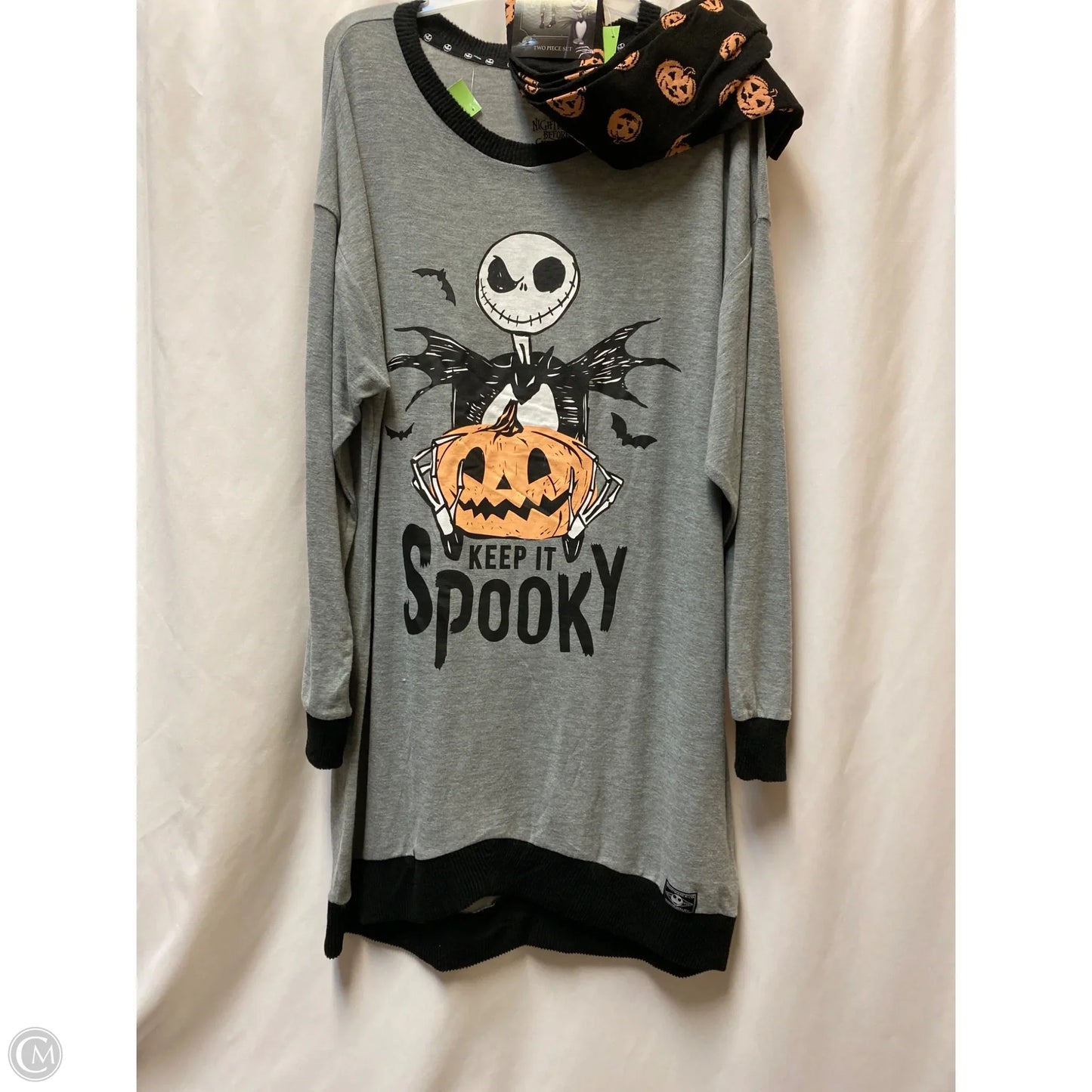 Pajamas 2pc By Disney Store In Grey, Size: Xl