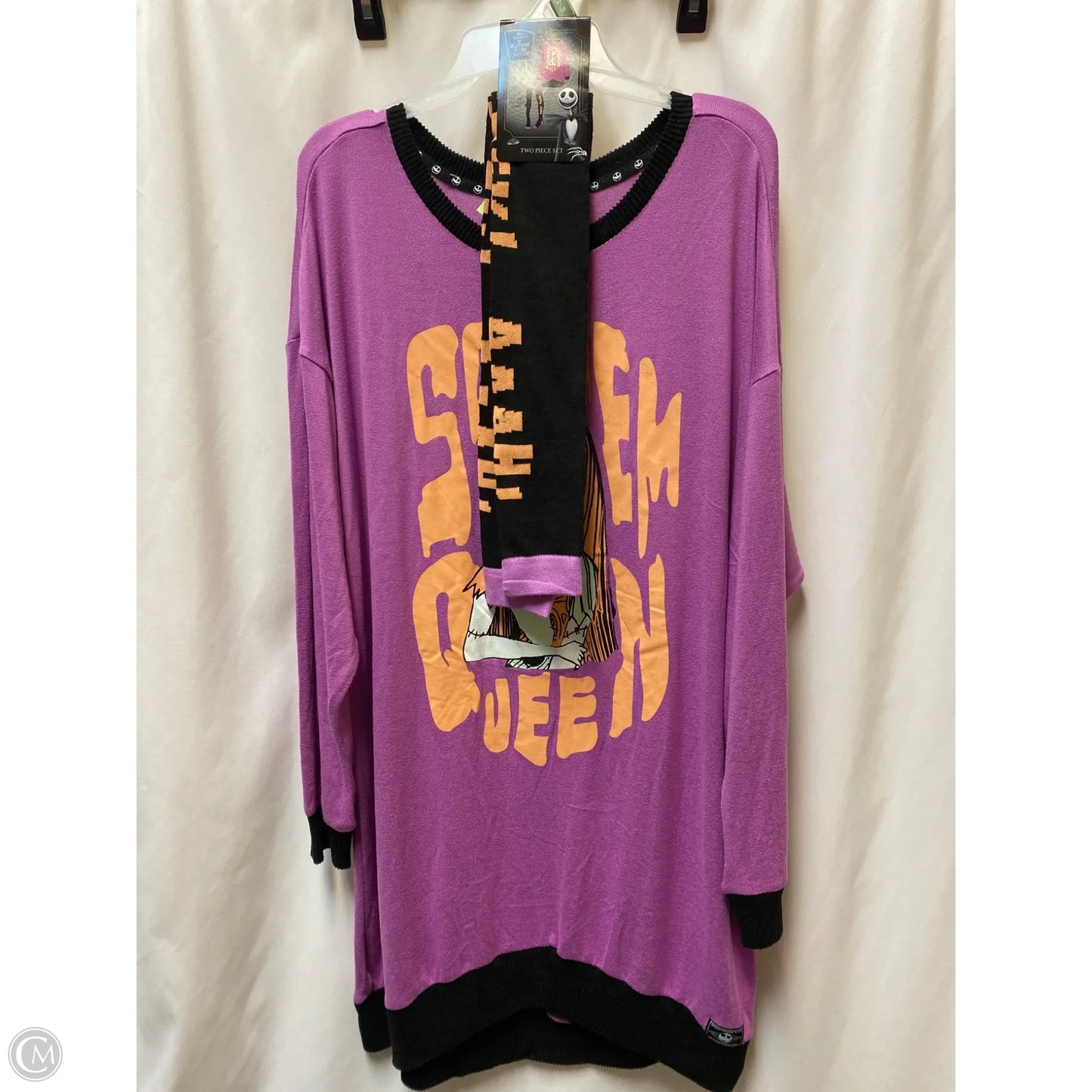 Pajamas 2pc By Disney Store In Purple, Size: Xl