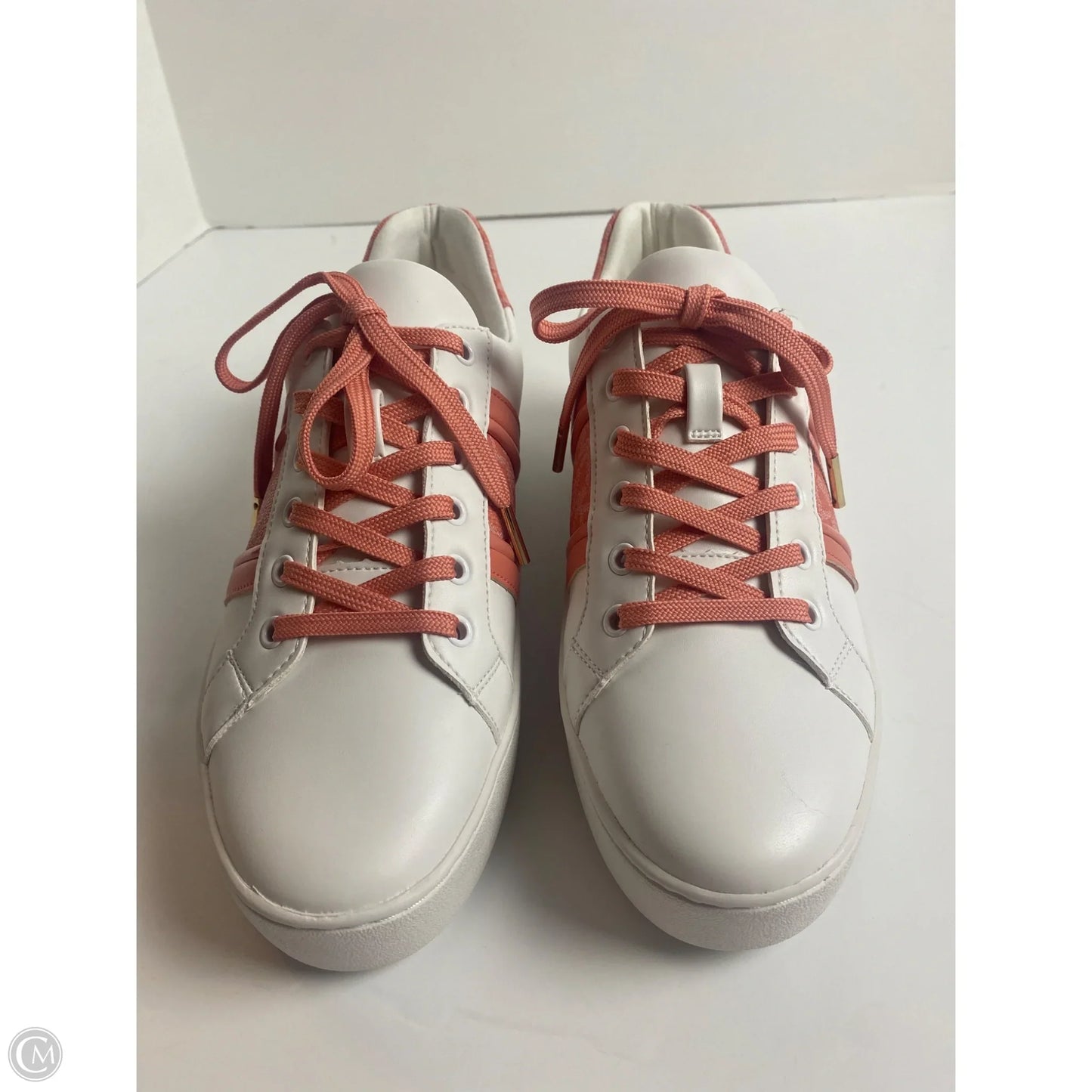 Shoes Designer By Michael Kors In Coral, Size: 9