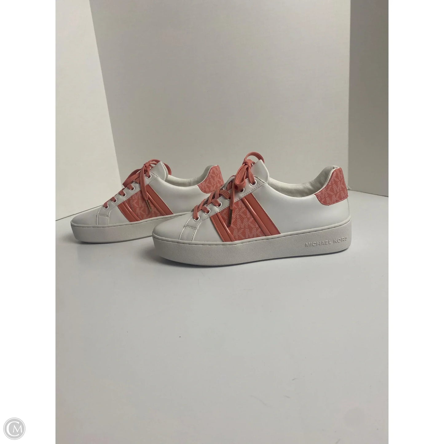 Shoes Designer By Michael Kors In Coral, Size: 9