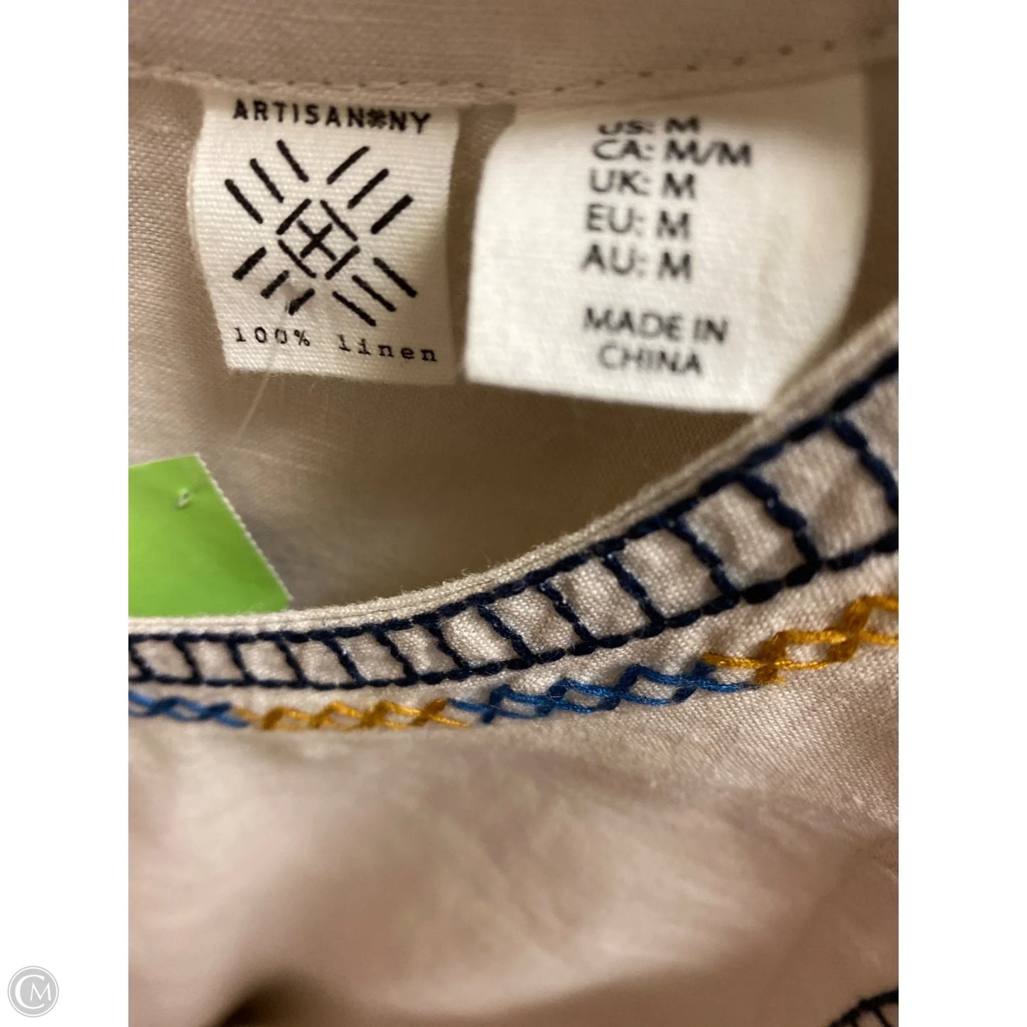 Dress Casual Midi By Clothes Mentor In Tan, Size: M