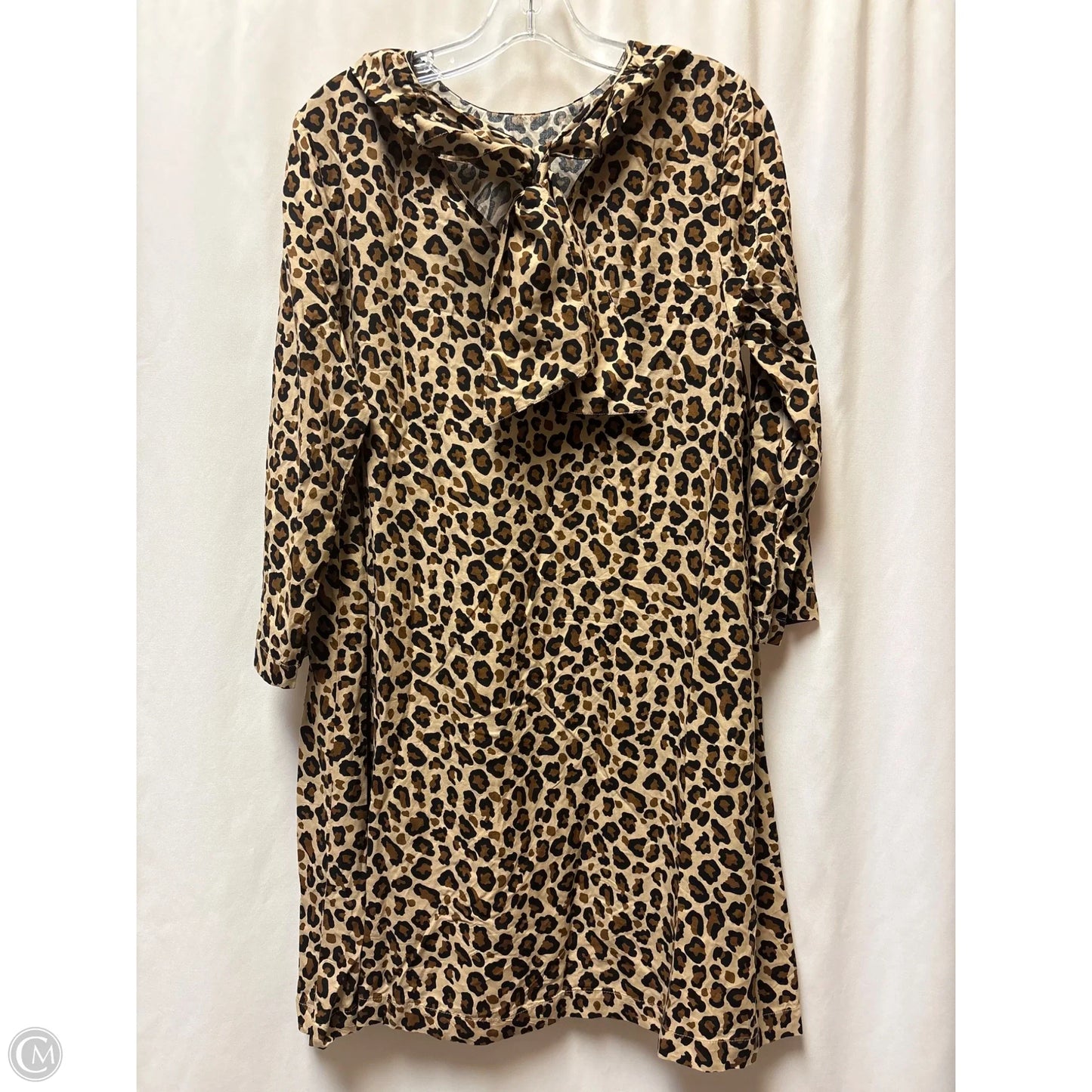 Dress Casual Midi By Crown And Ivy In Animal Print, Size: M