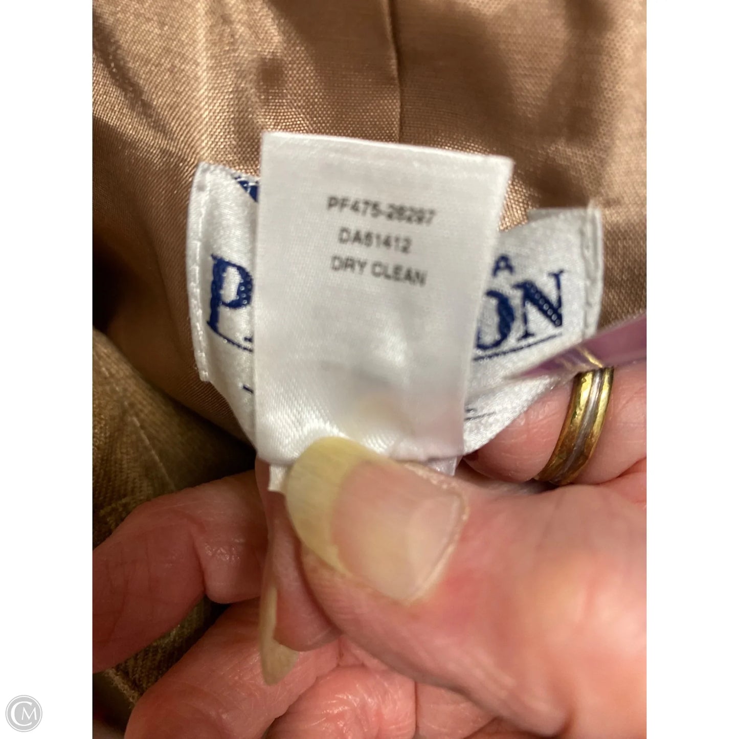 Pants Suit 2pc By Pendleton In Brown, Size: S