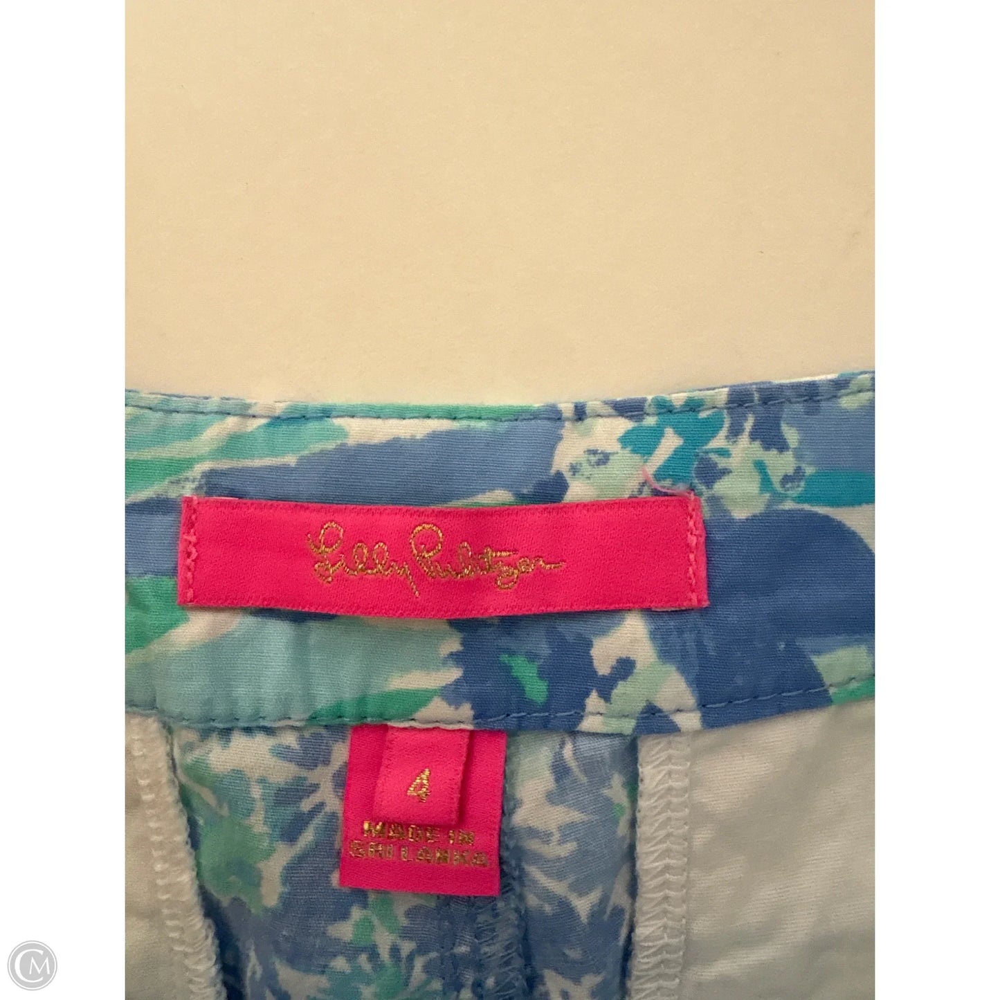 Shorts Designer By Lilly Pulitzer In Blue, Size: 4