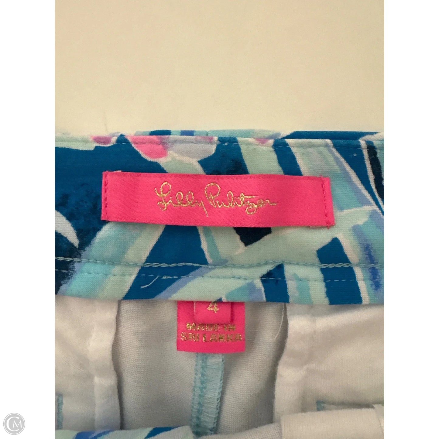 Shorts Designer By Lilly Pulitzer In Blue, Size: 4