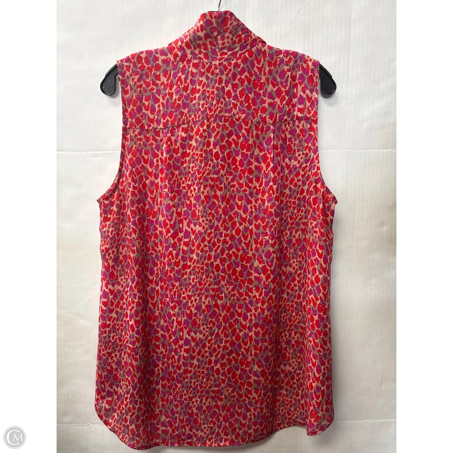 Top Sleeveless By Cabi In Red, Size: L