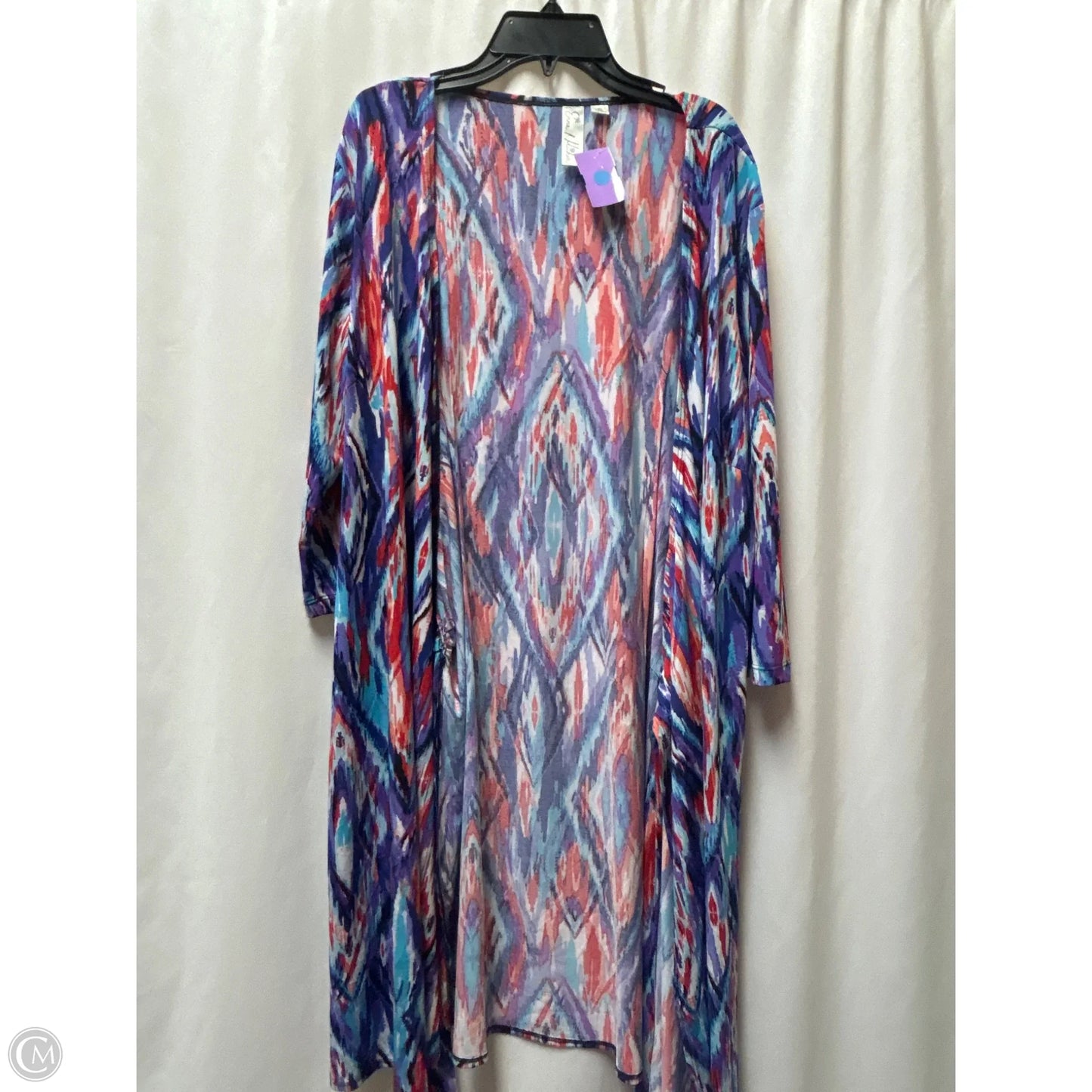 Dress Casual Midi By Emma And Michele In Blue, Size: Xl