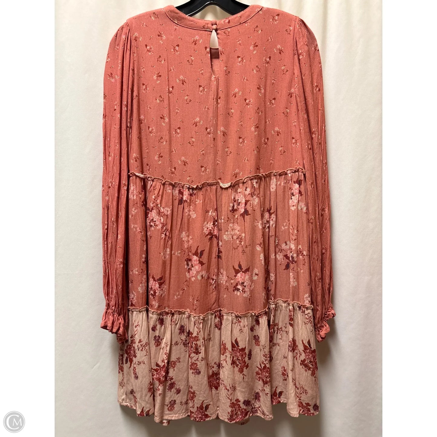 Dress Casual Midi By Clothes Mentor In Pink, Size: M