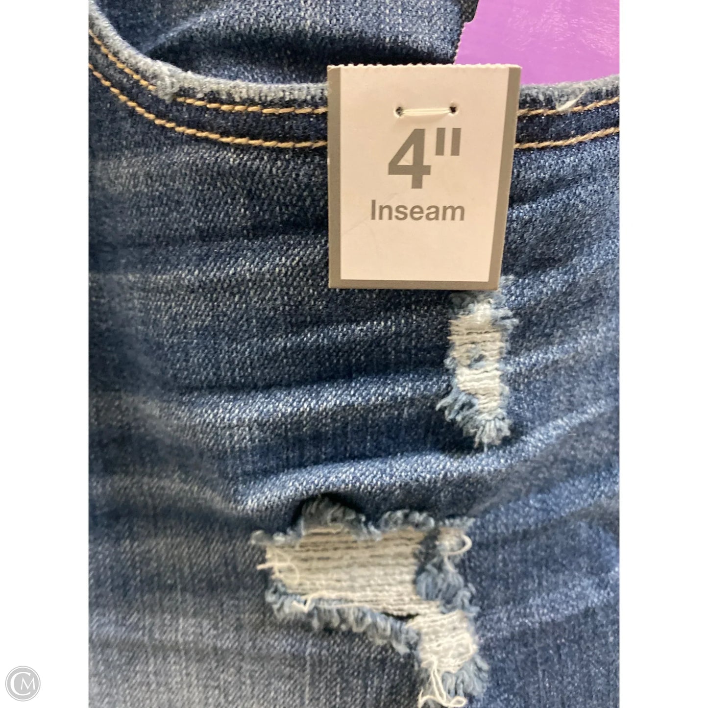 Shorts By Time And Tru In Blue Denim, Size: 2x