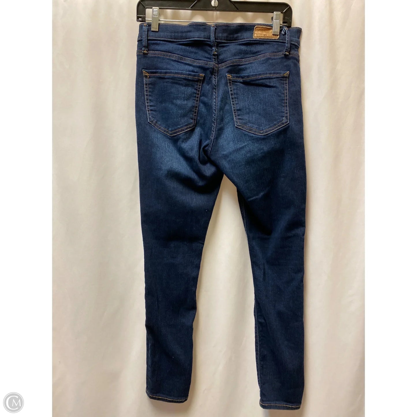 Jeans Skinny By Express In Blue Denim, Size: 6