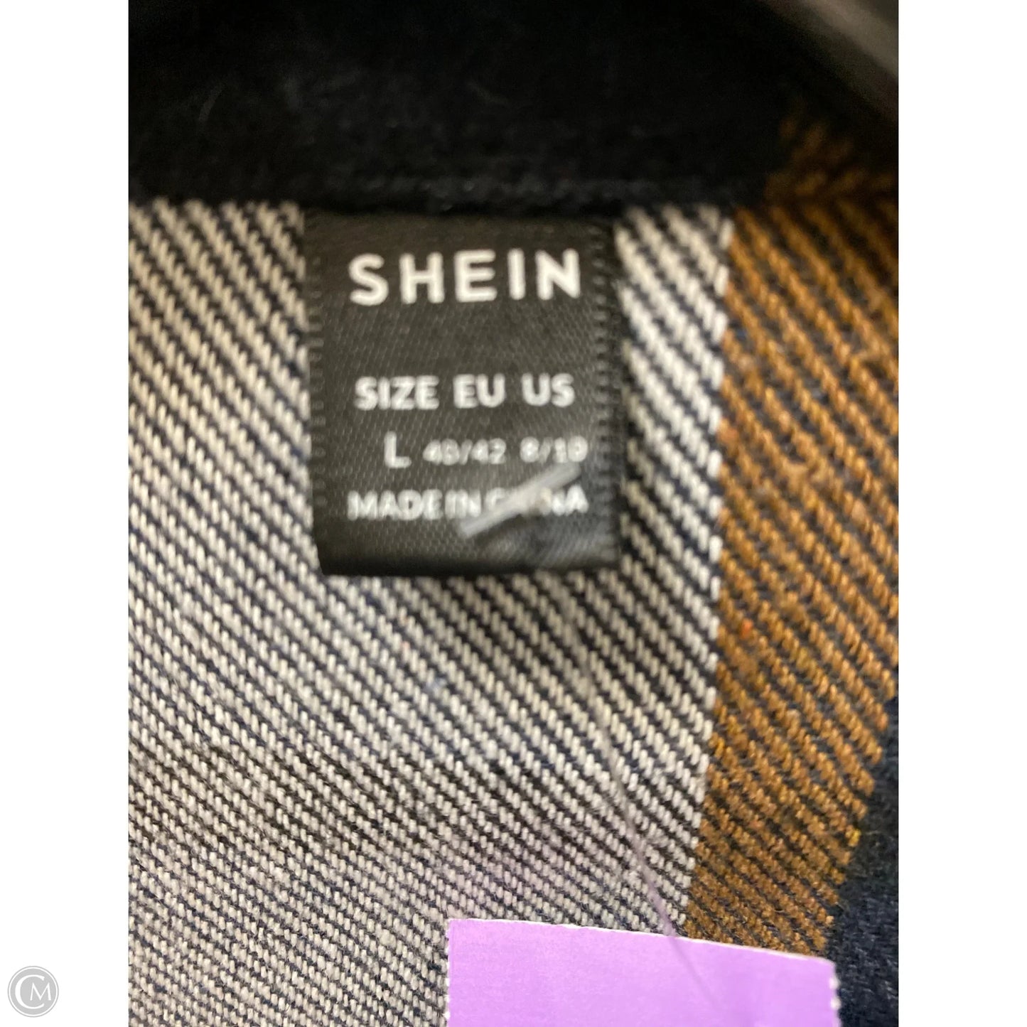 Jacket Other By Shein In Blue, Size: L