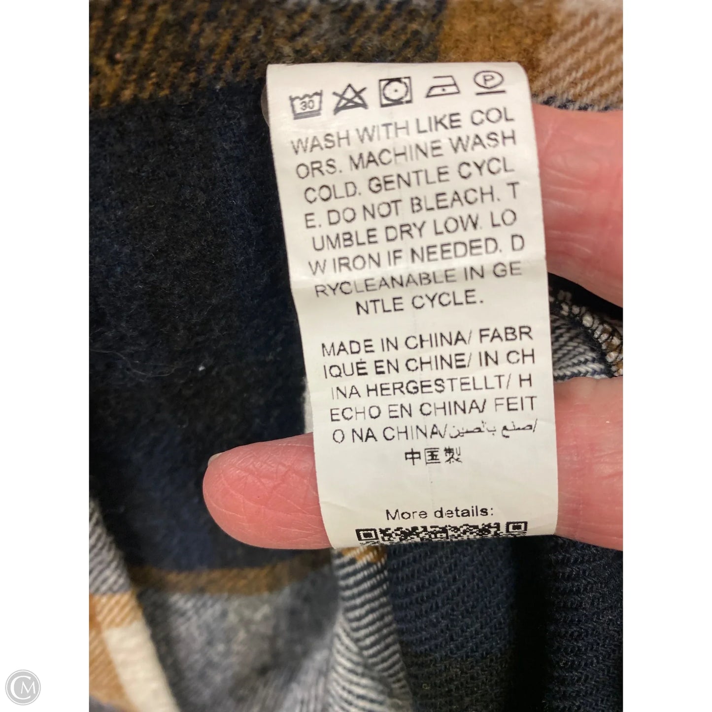Jacket Other By Shein In Blue, Size: L