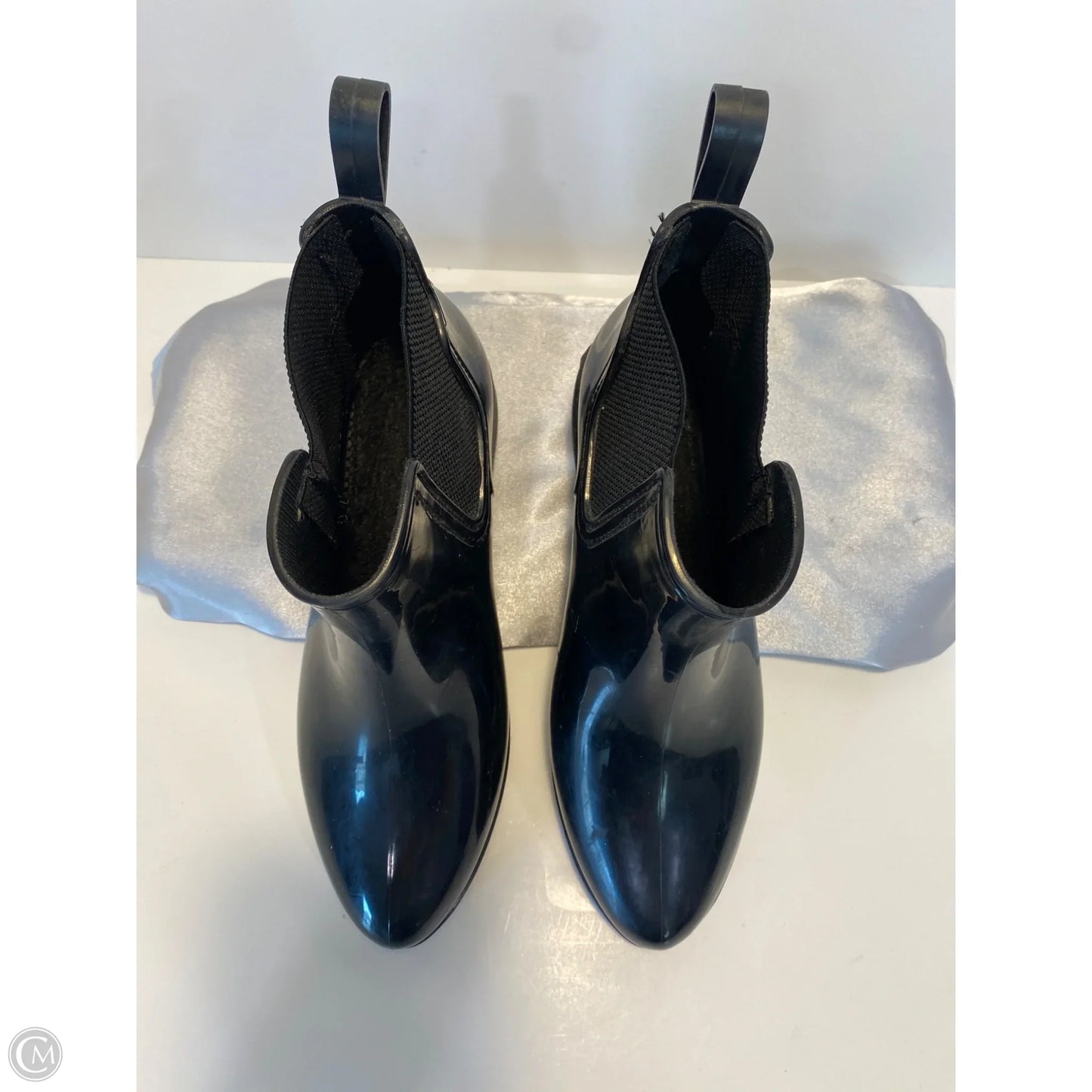 Boots Rain By Clothes Mentor In Black, Size: 10