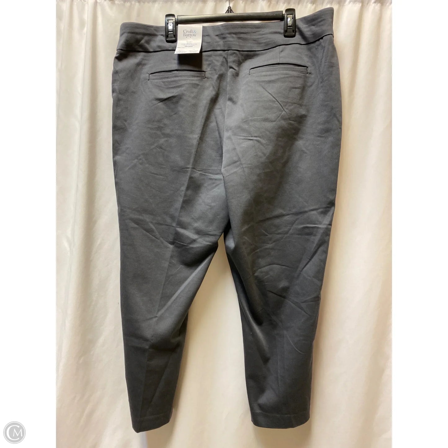 Pants Dress By Croft And Barrow In Grey, Size: 20