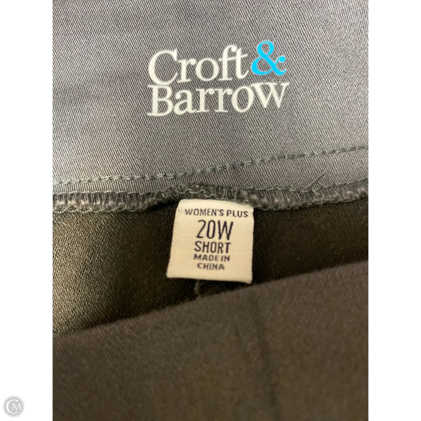 Pants Dress By Croft And Barrow In Grey, Size: 20