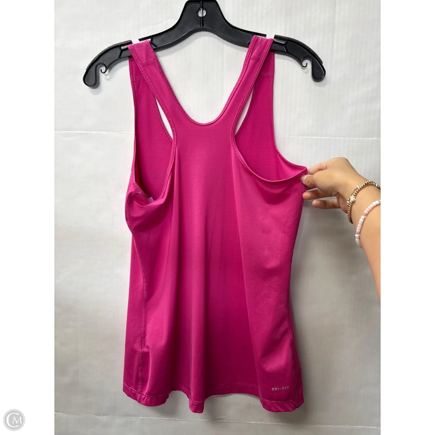 Athletic Tank Top By Nike In Pink, Size: M