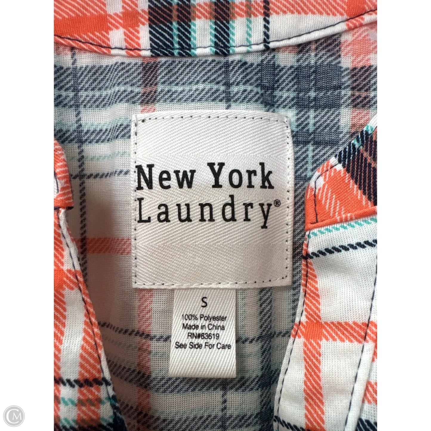 Top Sleeveless By New York Laundry In Orange, Size: S