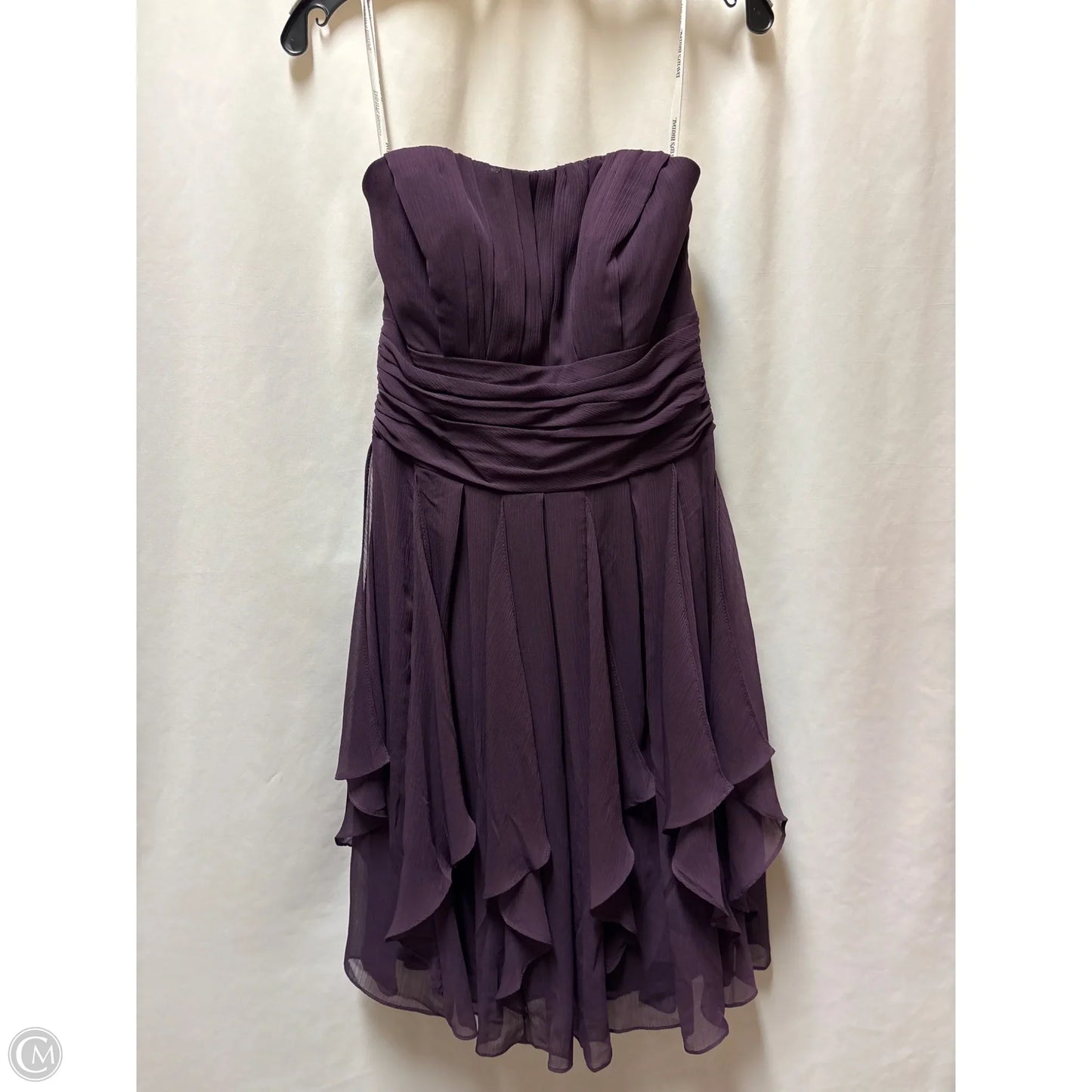 Dress Party Midi By Clothes Mentor In Purple, Size: S