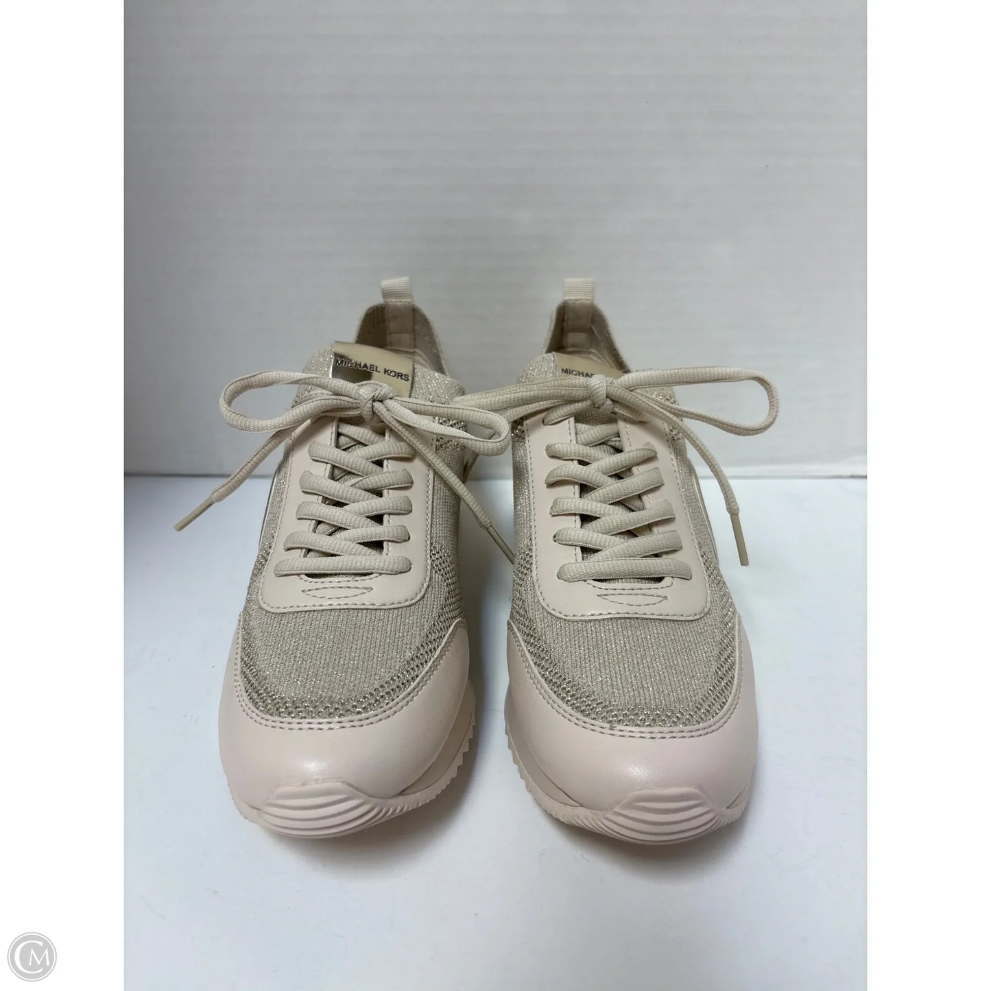 Shoes Athletic By Michael By Michael Kors In Tan, Size: 9
