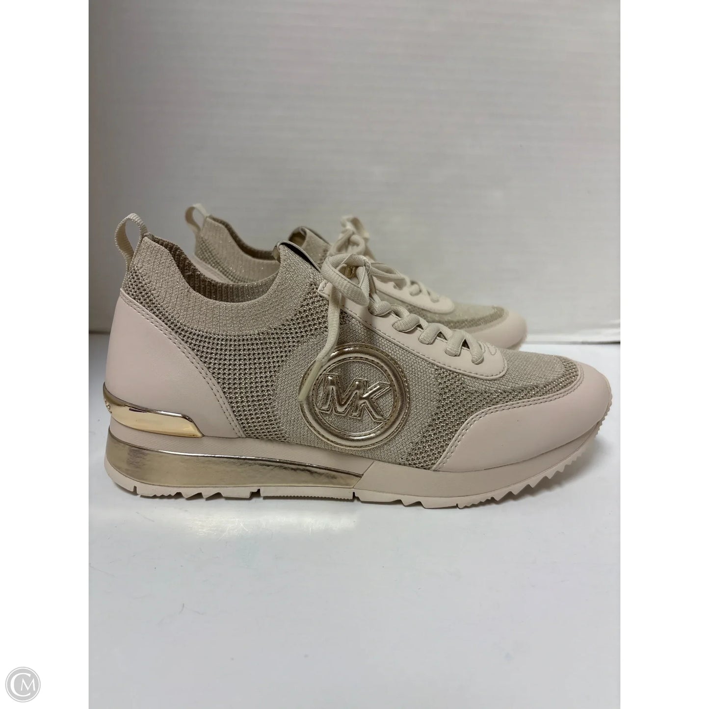 Shoes Athletic By Michael By Michael Kors In Tan, Size: 9