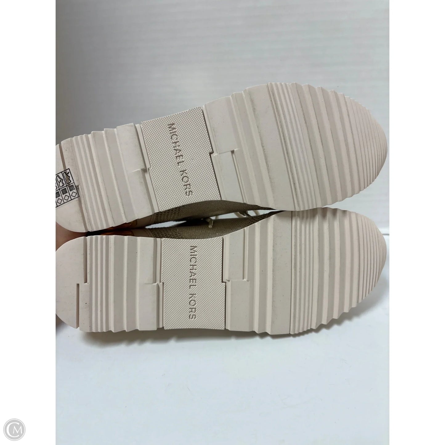 Shoes Athletic By Michael By Michael Kors In Tan, Size: 9