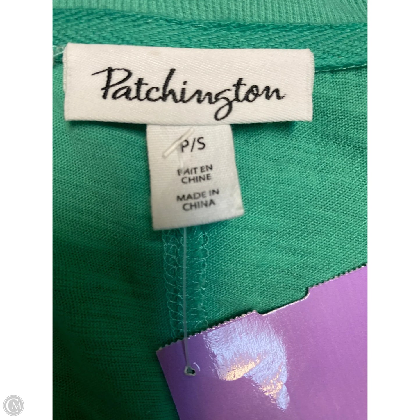 Top Short Sleeve By Clothes Mentor In Green, Size: Sp