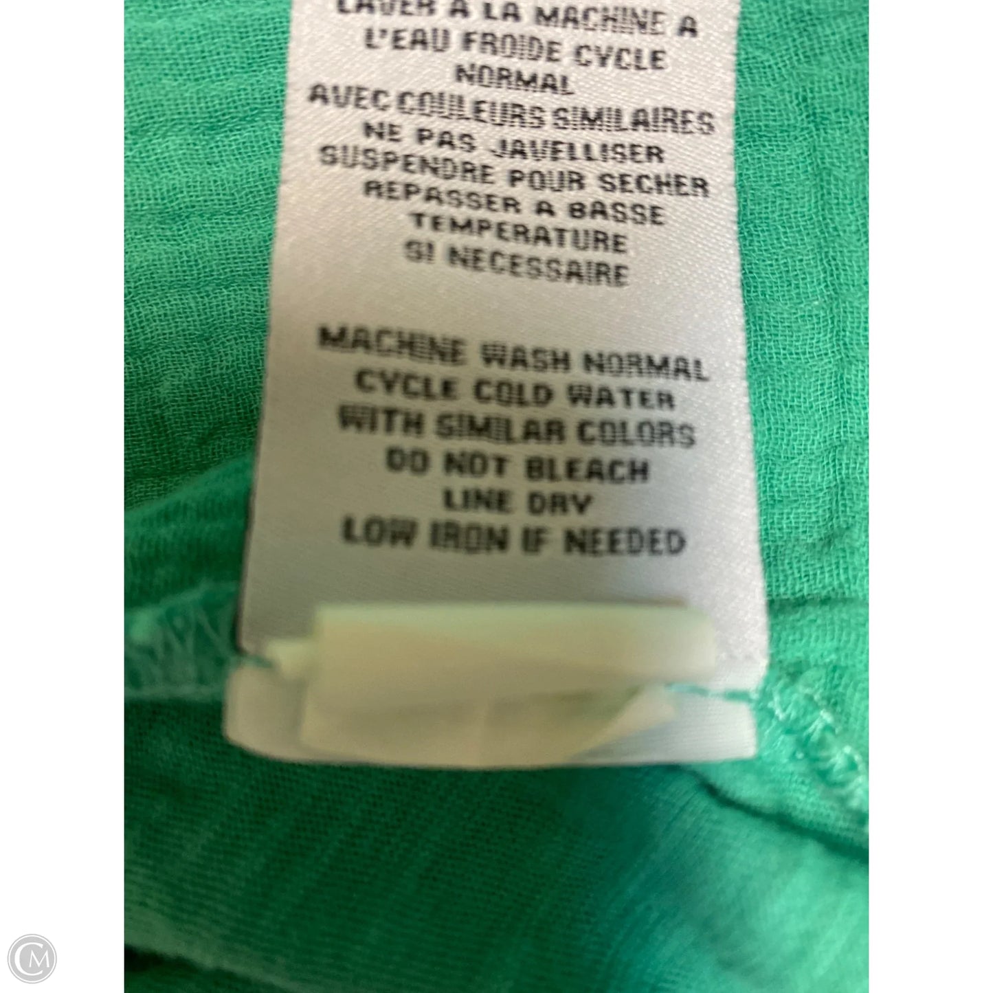 Top Short Sleeve By Clothes Mentor In Green, Size: Sp