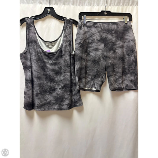 Athletic Shorts 2pc By Rachel Zoe In Black, Size: L