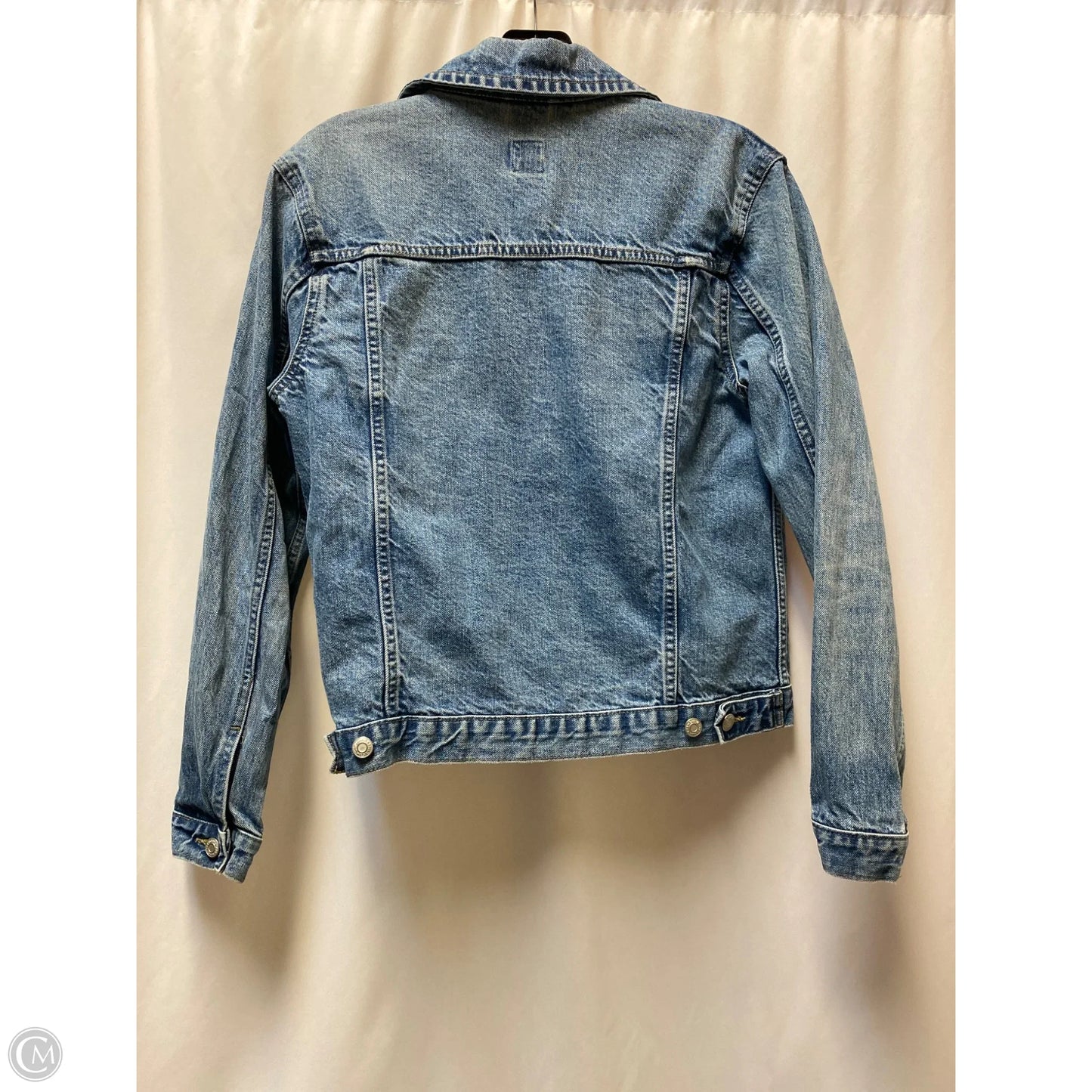 Jacket Denim By Gap In Blue Denim, Size: S
